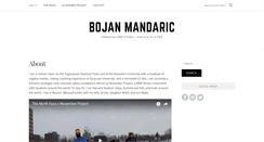 Desktop Screenshot of bojanmandaric.com
