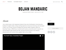 Tablet Screenshot of bojanmandaric.com